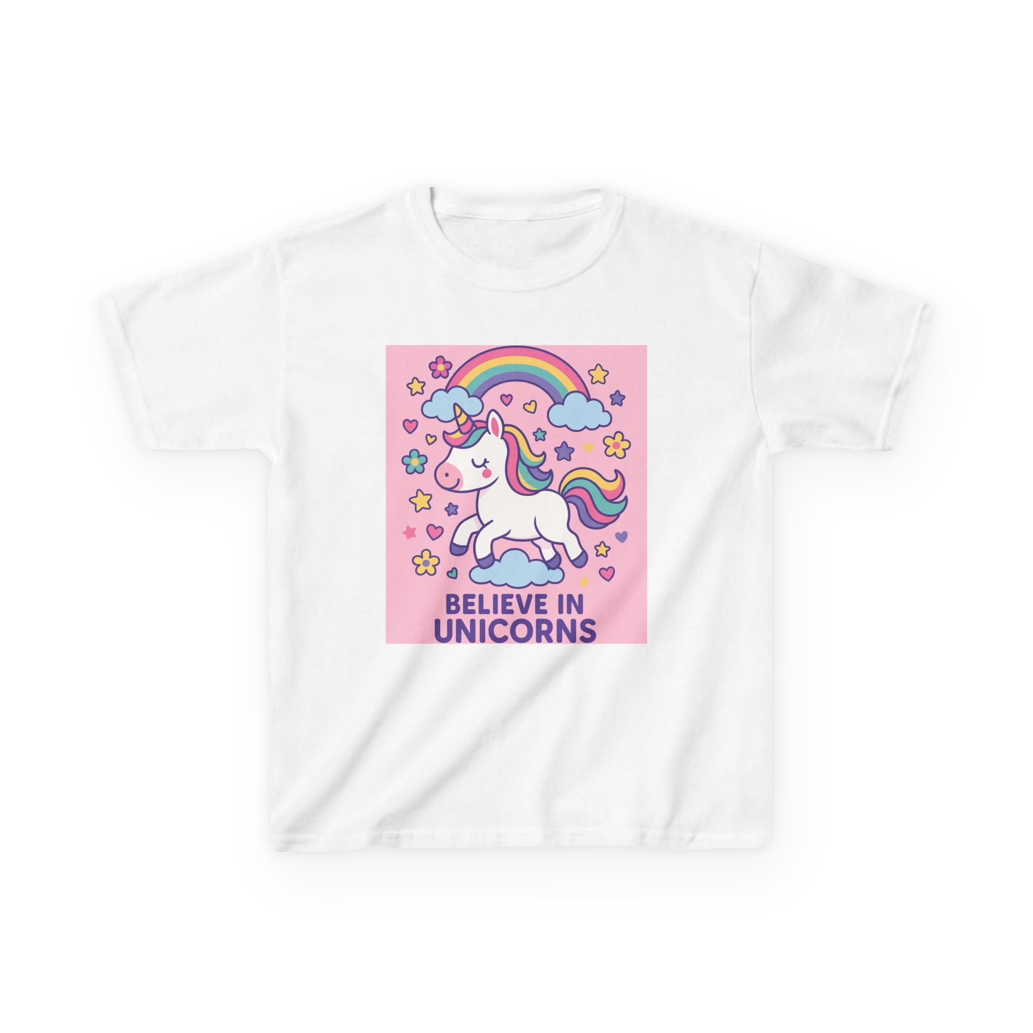 Kids Unicorn Tee - Gift For Kids,Kids T-Shirt , Rainbow T-Shirt, Unicorn Shirt, Magical Kids Apparel, Gifts for Unicorn Lovers