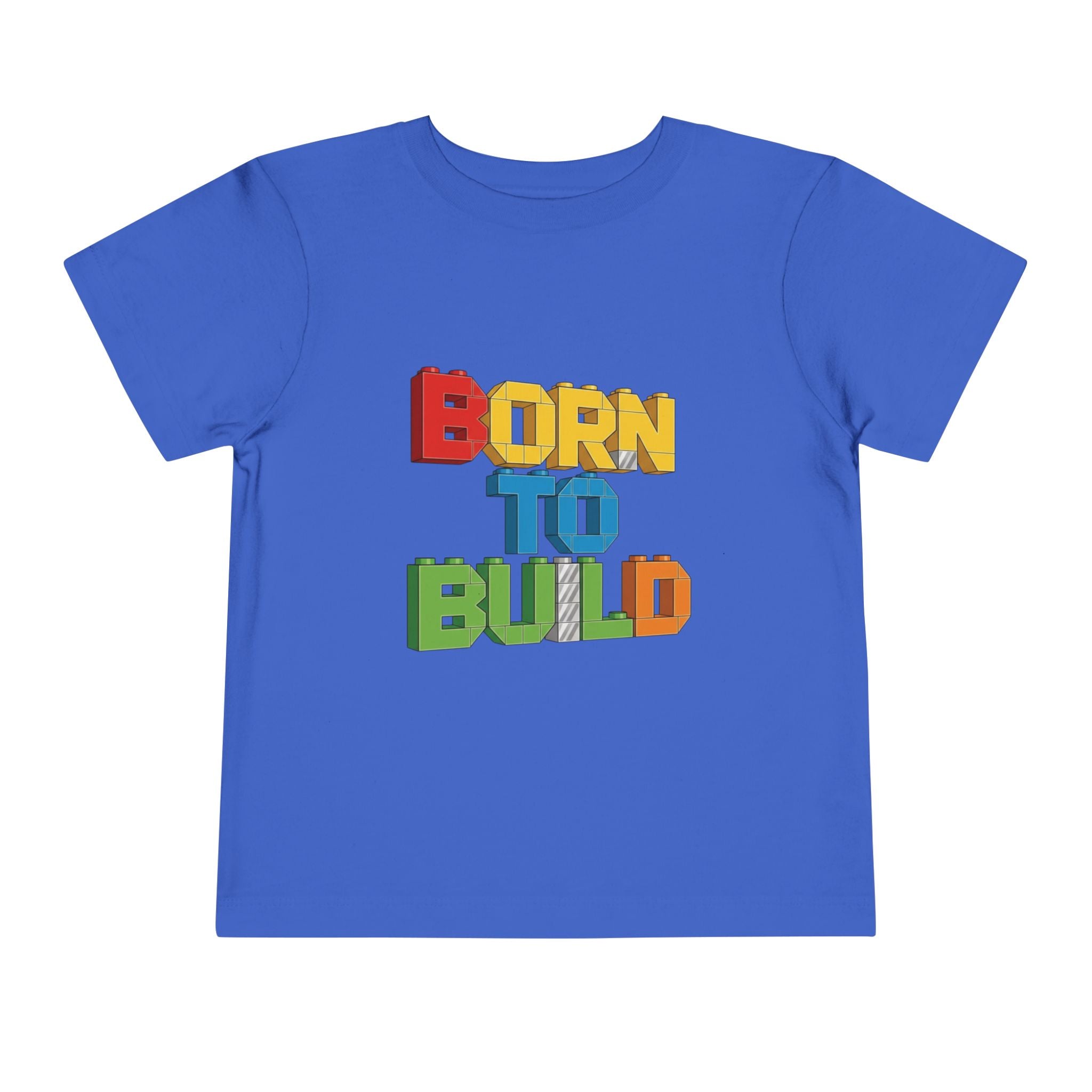 Born to Build Toddler Tee, Kids T-Shirt, Playful Children's Apparel, Birthday Gift, Playtime Outfit, Fun Learning Shirt