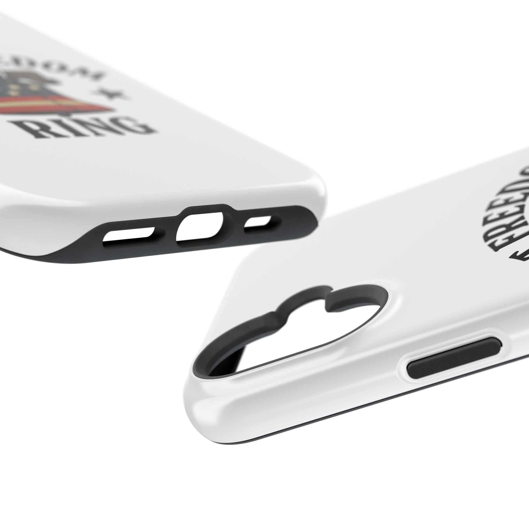 Magnetic Phone Cases with Patriotic Design, Let Freedom Ring Cases, Fun Phone Accessories, Gifts for Independence Day, Cell Phone Covers