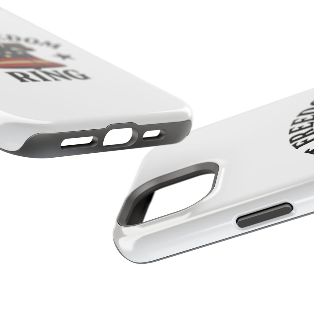 Magnetic Phone Cases with Patriotic Design, Let Freedom Ring Cases, Fun Phone Accessories, Gifts for Independence Day, Cell Phone Covers