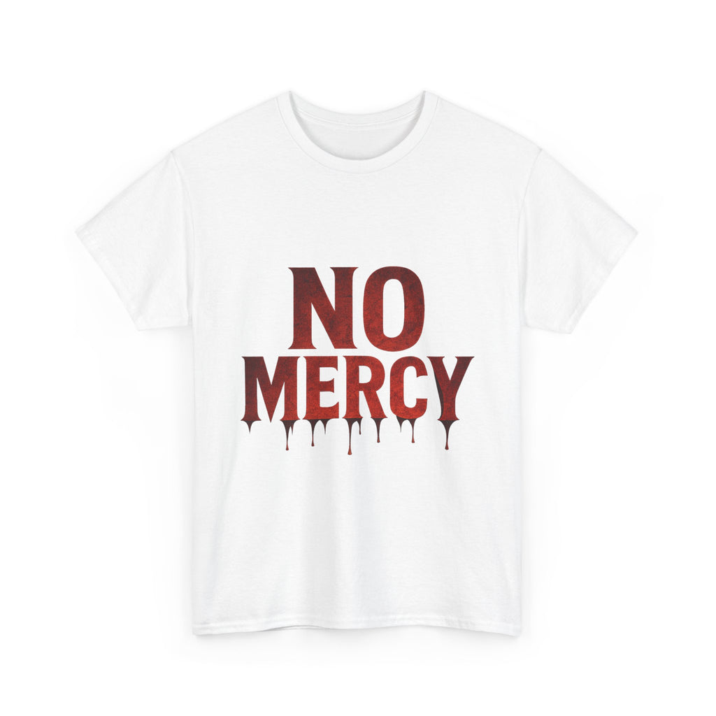 No mercy t shirt gothic halloween shirt scary horror tee unisex gift top