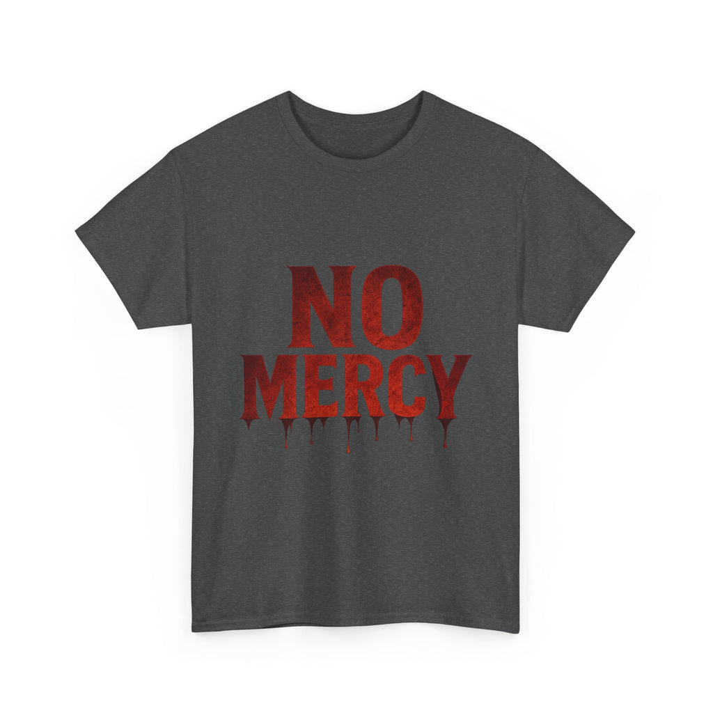 No mercy t shirt gothic halloween shirt scary horror tee unisex gift top