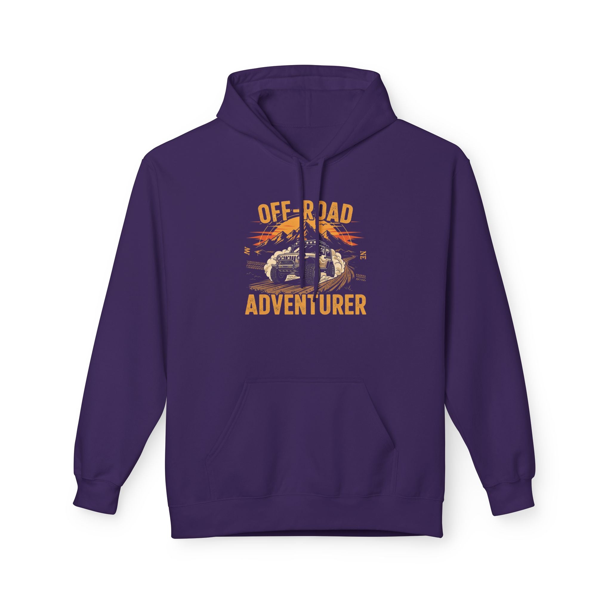 Off-Road Adventurer Hoodie | Cozy Fleece, Perfect Gift for Outdoor Lovers, Camping Hoodie, Adventure Apparel, Travel Gear, Gift for Him/Her