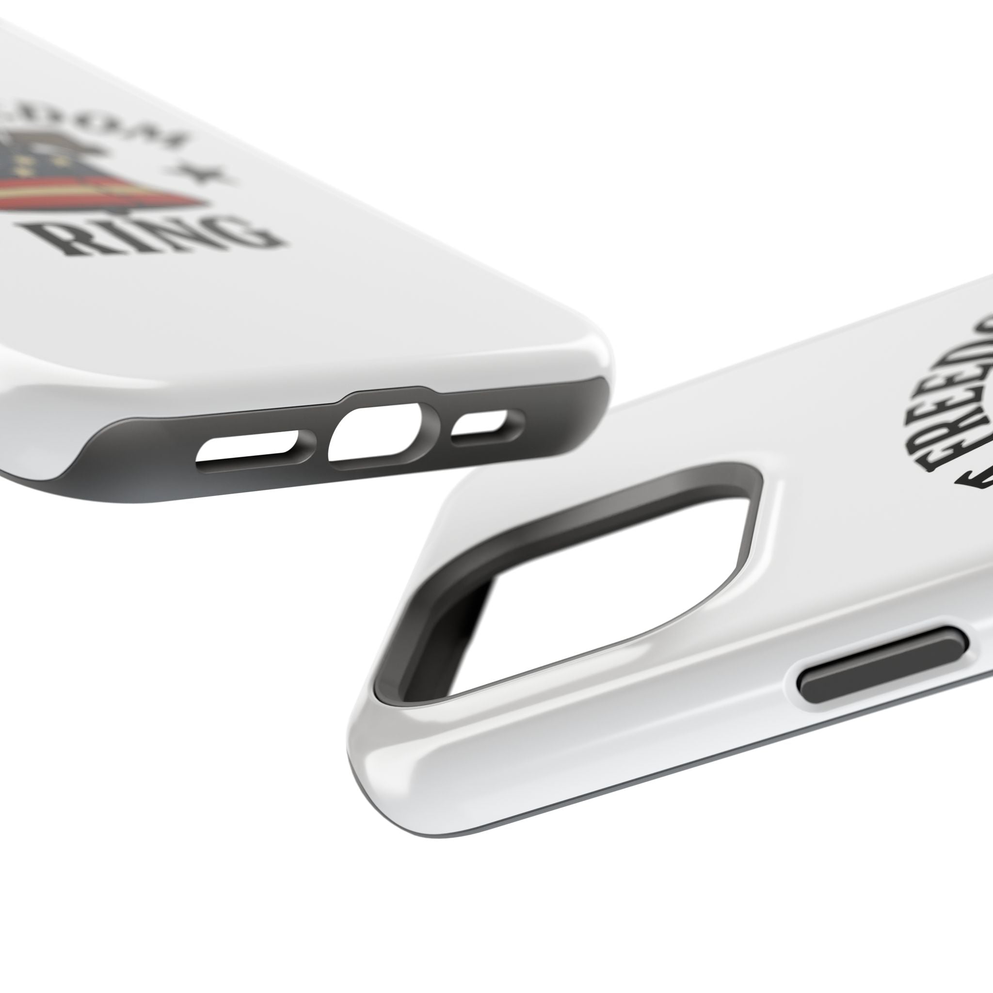 Magnetic Phone Cases with Patriotic Design, Let Freedom Ring Cases, Fun Phone Accessories, Gifts for Independence Day, Cell Phone Covers