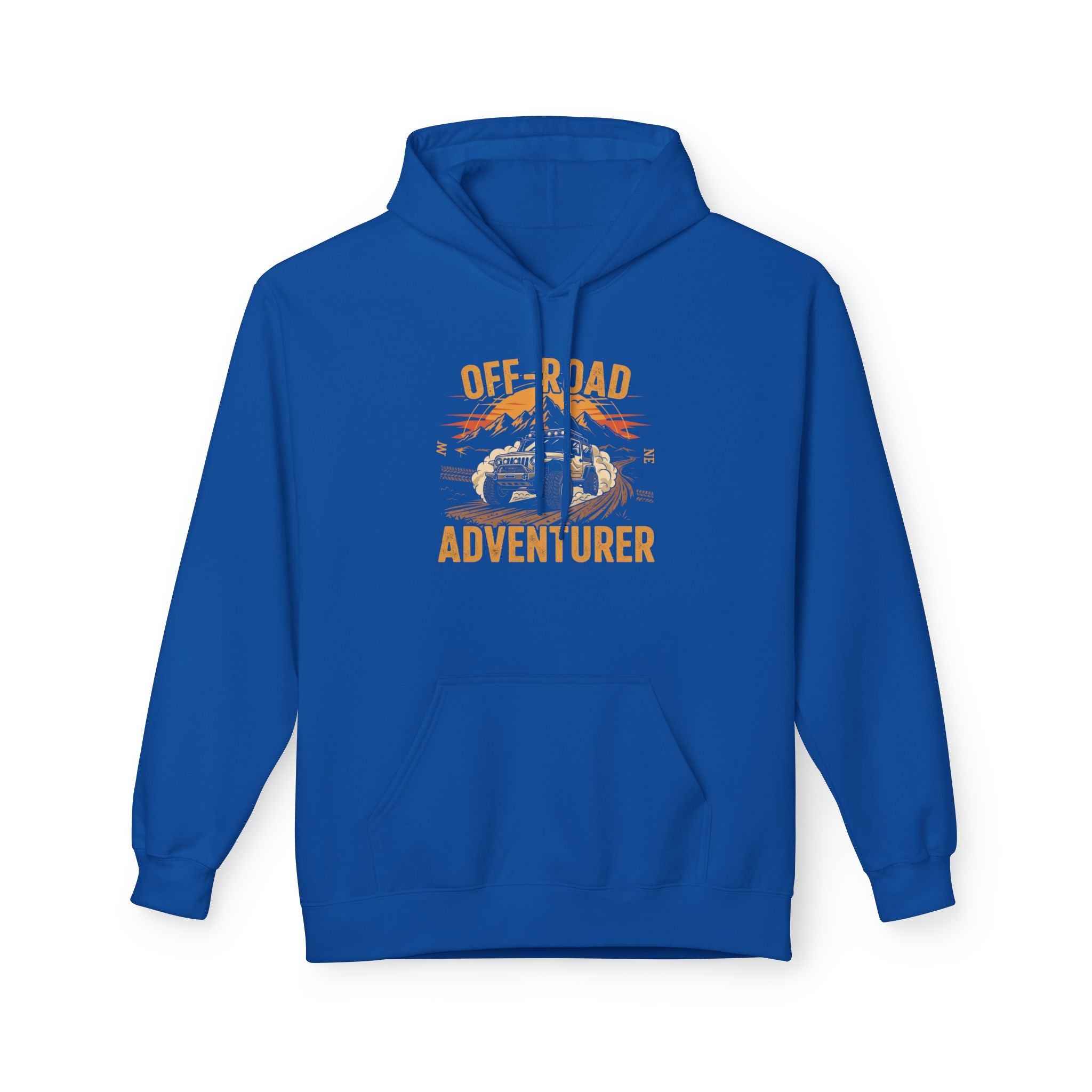Off-Road Adventurer Hoodie | Cozy Fleece, Perfect Gift for Outdoor Lovers, Camping Hoodie, Adventure Apparel, Travel Gear, Gift for Him/Her