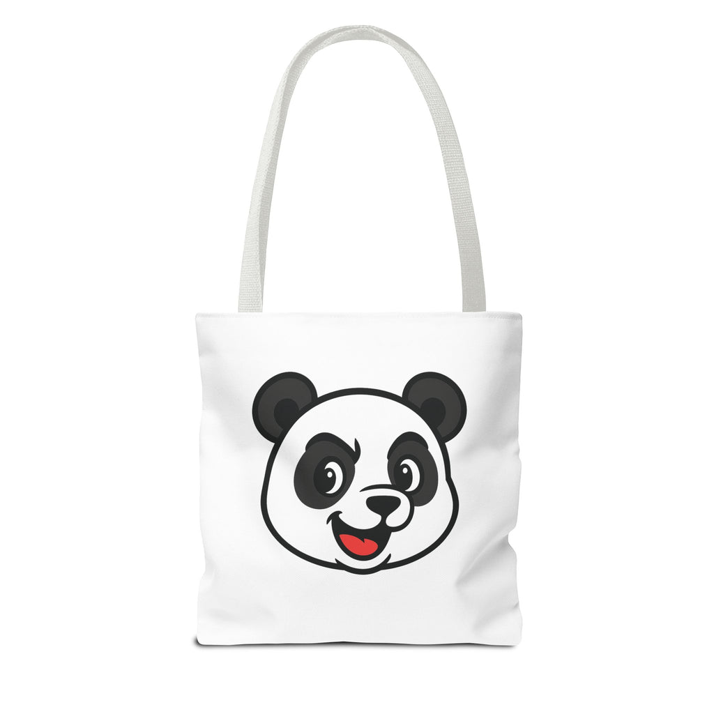 Cute Panda Tote Bag, Hand Bag Gift for Her, Reusable Shopping Bag, Shoulder Bag, Eco-Friendly Tote, Canvas Tote, Gift for Panda Lover