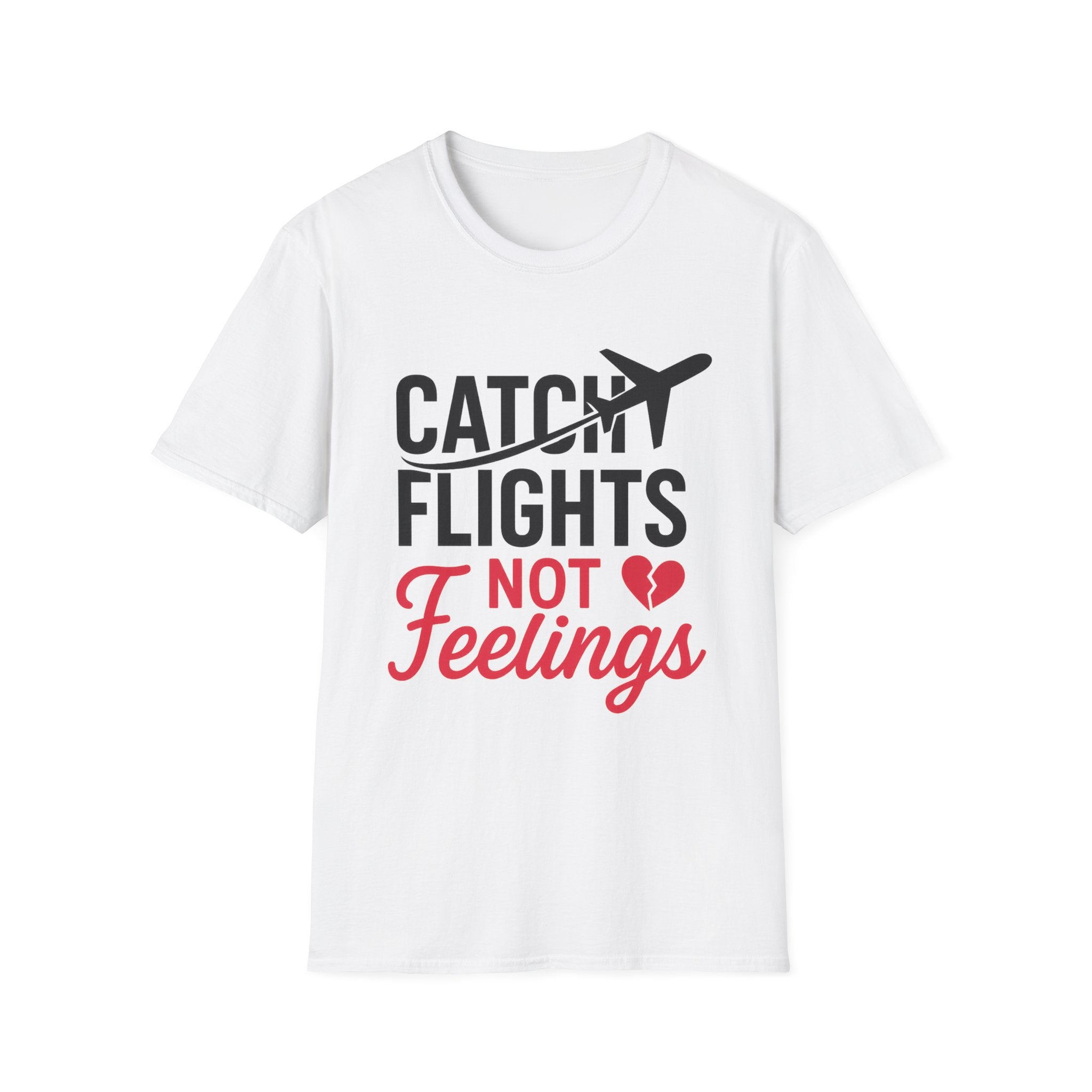 Catch Flights T-Shirt | Travel Lover Tee | Airplane Graphic Shirt | Funny Travel Gift | Adventure Attire | Vacation Essential