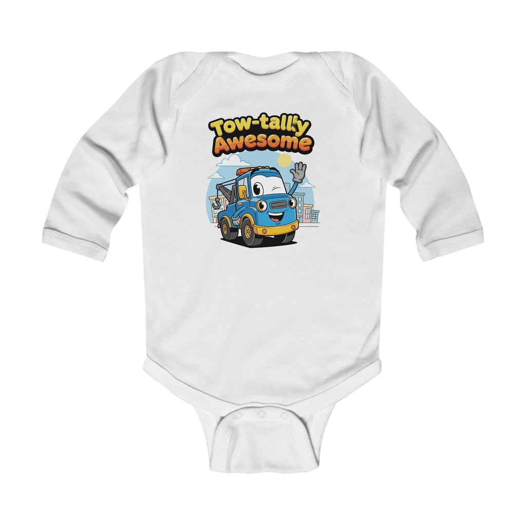 Tow-Tally Awesome Infant Bodysuit, Cute Baby Gift, Newborn Outfit, Baby Shower Present, Toddler Clothing