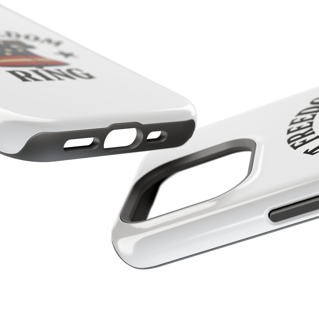 Magnetic Phone Cases with Patriotic Design, Let Freedom Ring Cases, Fun Phone Accessories, Gifts for Independence Day, Cell Phone Covers