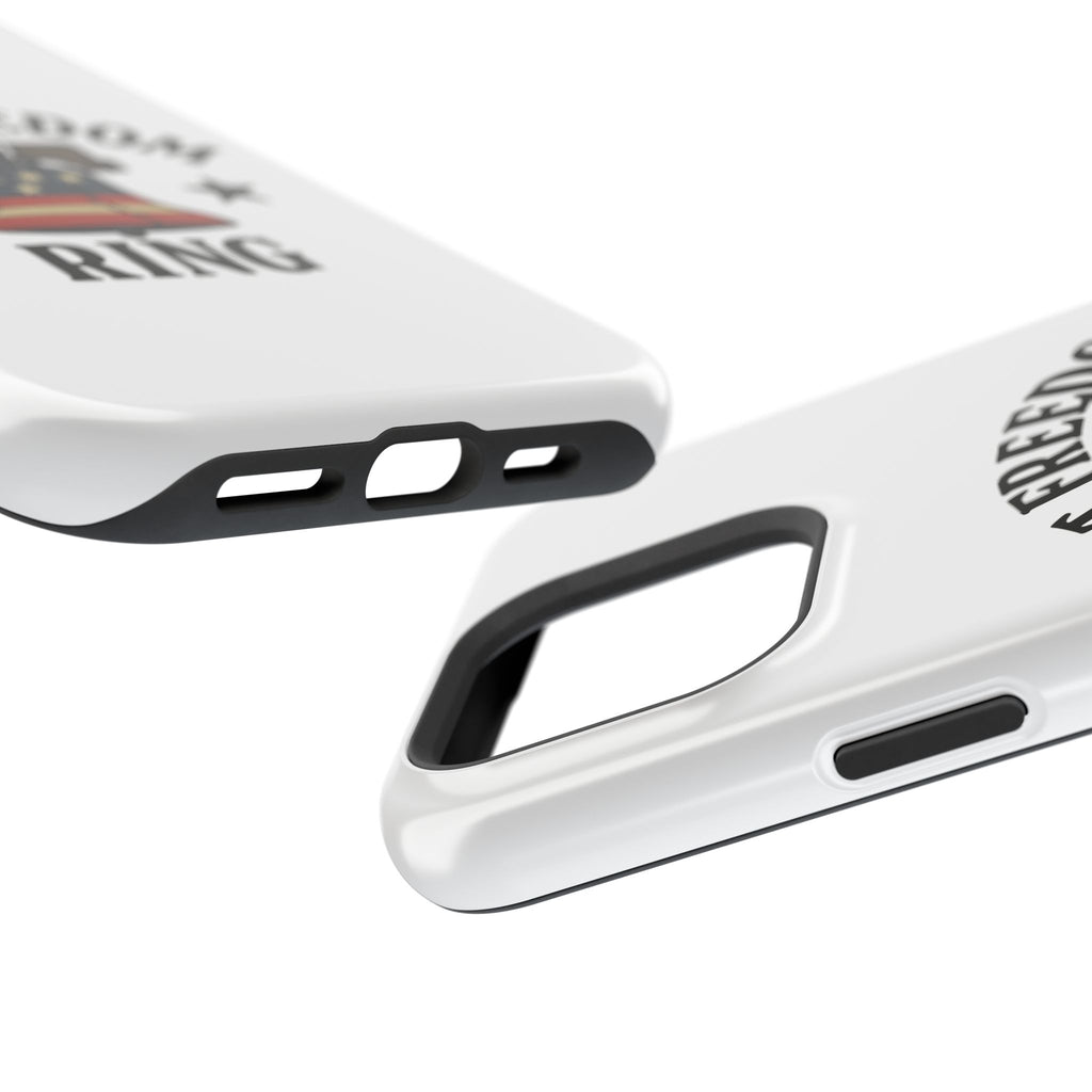 Magnetic Phone Cases with Patriotic Design, Let Freedom Ring Cases, Fun Phone Accessories, Gifts for Independence Day, Cell Phone Covers