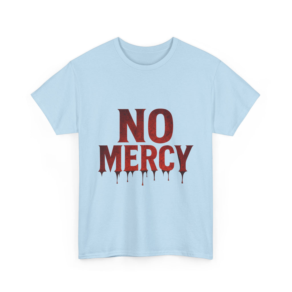 No mercy t shirt gothic halloween shirt scary horror tee unisex gift top