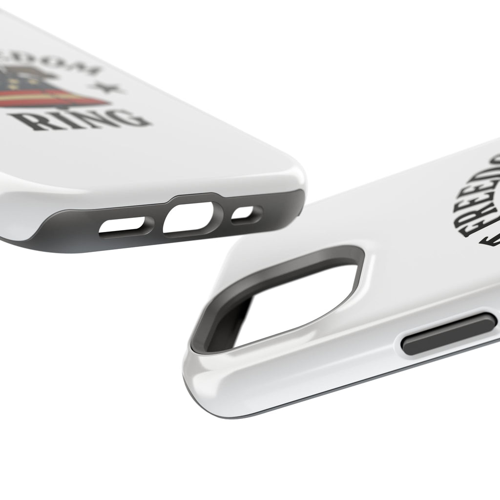 Magnetic Phone Cases with Patriotic Design, Let Freedom Ring Cases, Fun Phone Accessories, Gifts for Independence Day, Cell Phone Covers