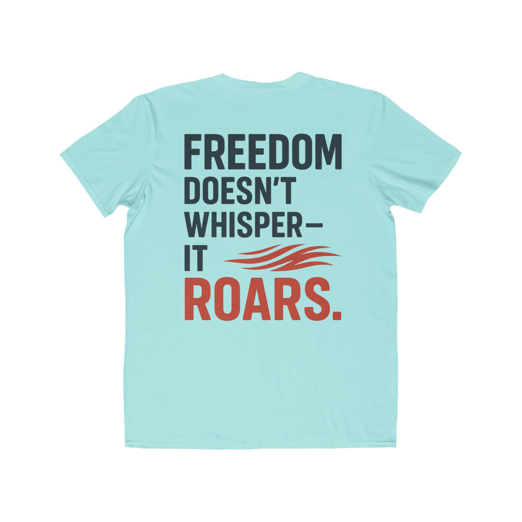 4th of July T-Shirt Liberty & Loud Patriotic USA Tee Independence Day Gift Shirt American Flag Top Fireworks 4th of July Present Gift