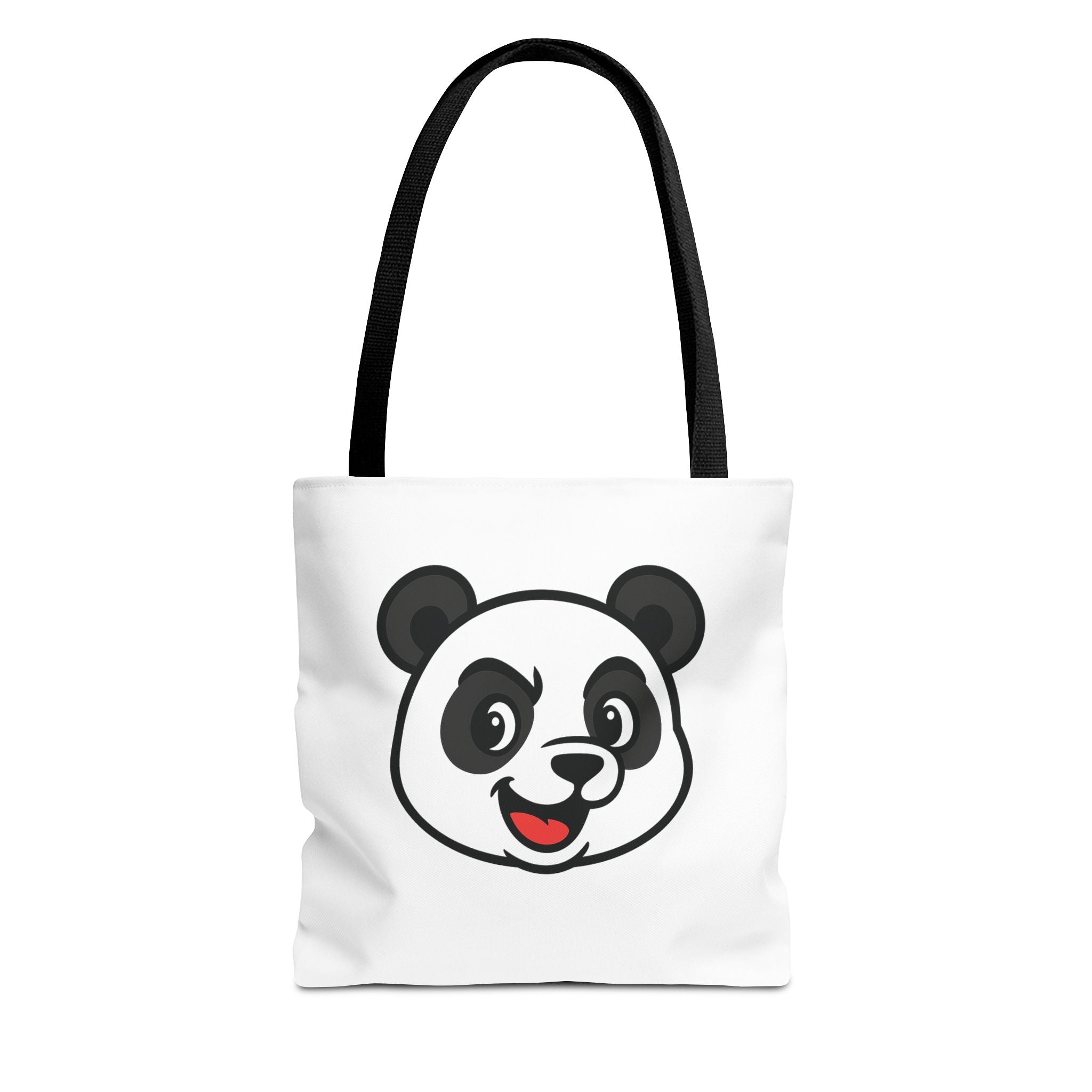 Cute Panda Tote Bag, Hand Bag Gift for Her, Reusable Shopping Bag, Shoulder Bag, Eco-Friendly Tote, Canvas Tote, Gift for Panda Lover
