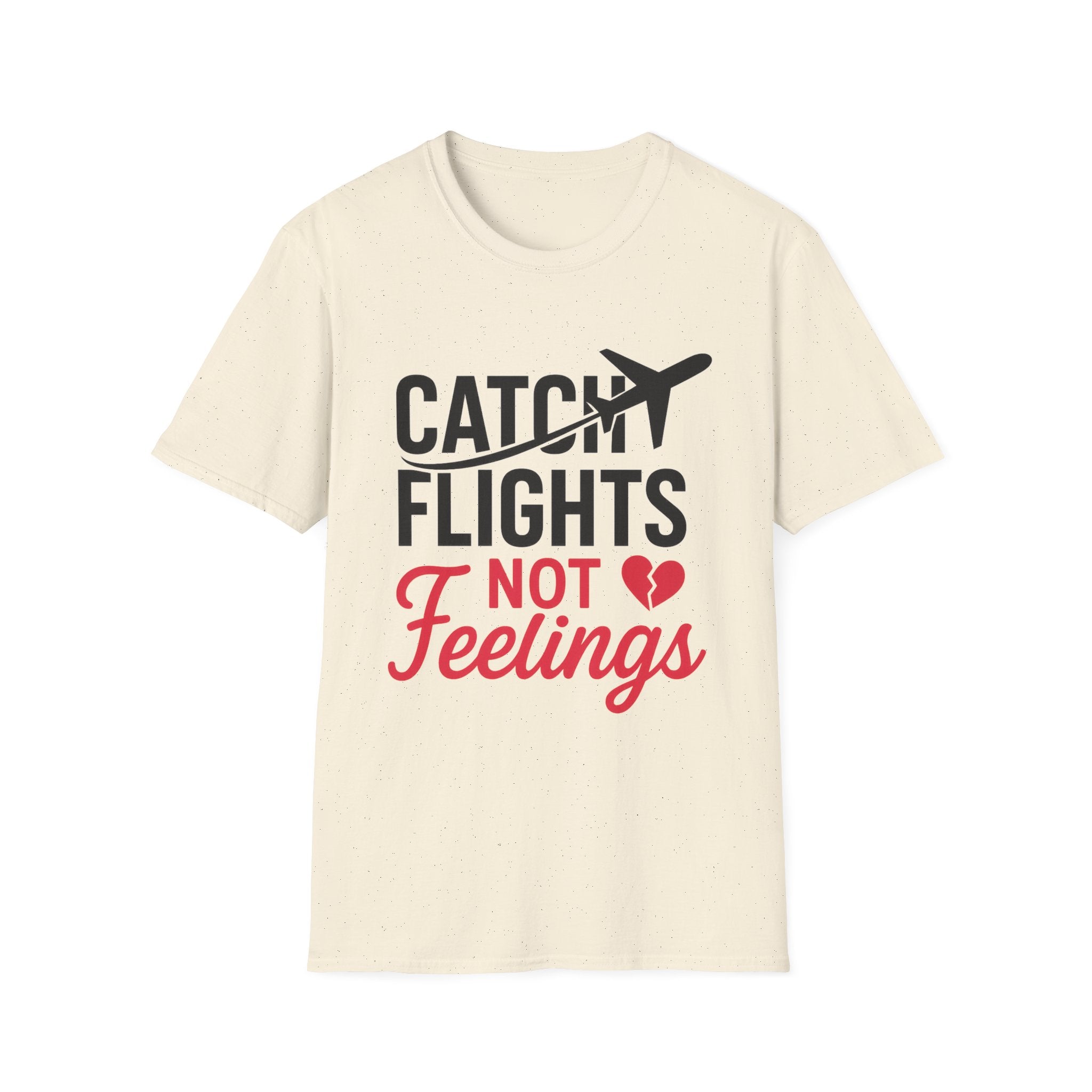 Catch Flights T-Shirt | Travel Lover Tee | Airplane Graphic Shirt | Funny Travel Gift | Adventure Attire | Vacation Essential