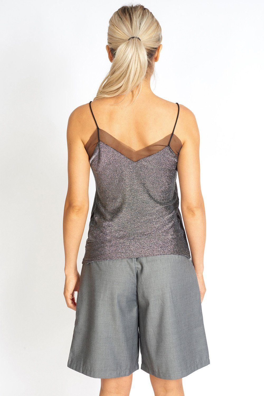 Loose Cut Cloth Bermuda Shorts