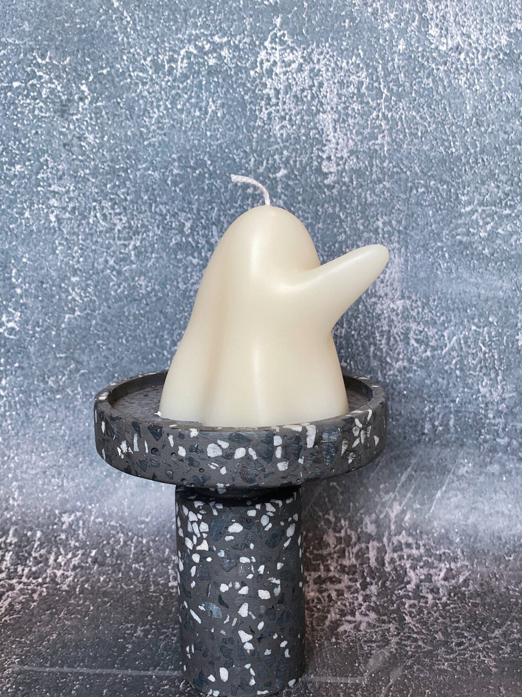 Handmade Ghost Candle for Halloween Décor & Spooky Gifts
